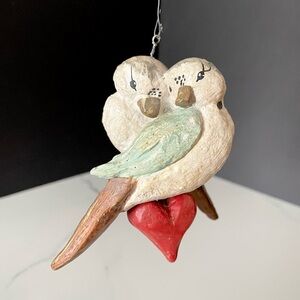 Two Turtle Doves Ornament by House of Hatten